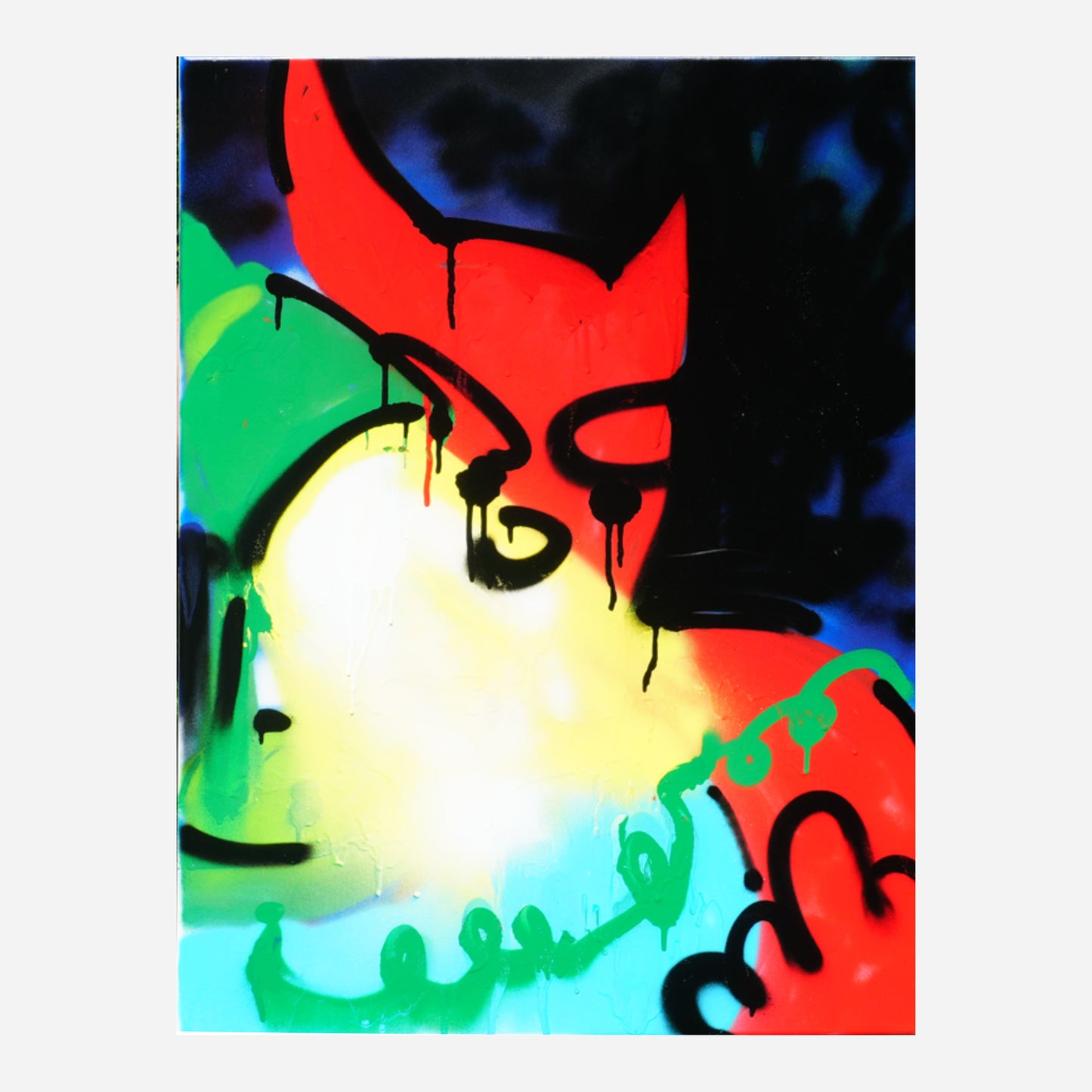 RIGHT UNDER YOUR NOSE PAINTING
