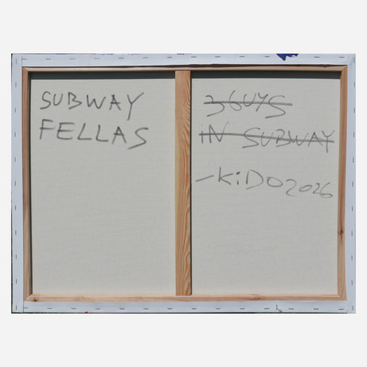 SUBWAY FELLAS PAINTING