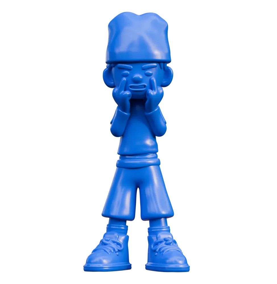 360 degree view of KiDO CHARACTER SCULPT. Drag to rotate.